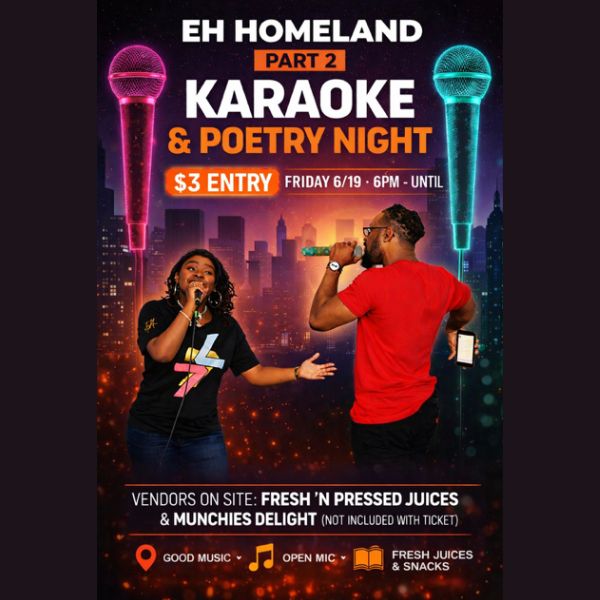 Karaoke & Poetry Night at EH Homeland (The Centre At Salisbury) image